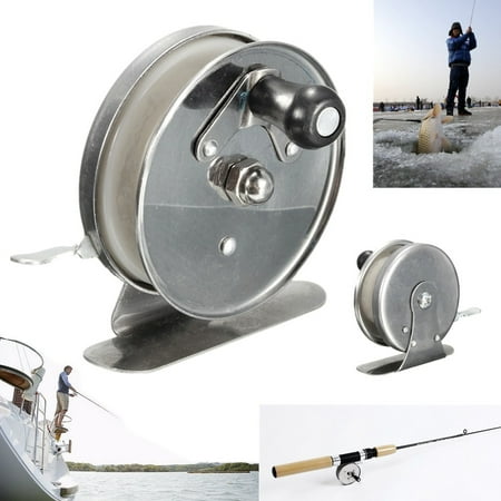 M.way Aluminum Alloy Saltwater Sea Ice Fishing Spinning Reels Gear Spinning Reel Gear High Speed 4#/70m for Saltwater and Freshwater