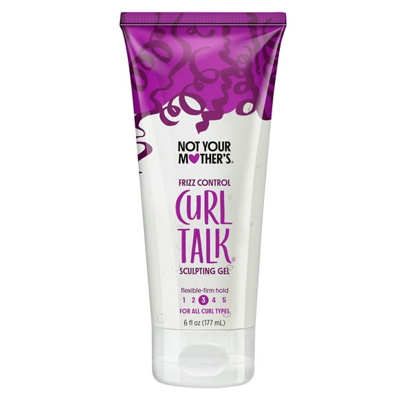 Not Your Mother's Curl Talk Frizz Control Sculpting Hair Gel, Flexible-Firm Hold, 6 fl oz