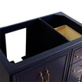 thumbnail image 6 of 36 in. Single Wooden Vanity  Blue Finish Left Door Cabinet Only, 6 of 11