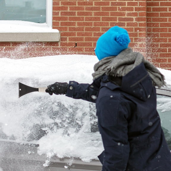 ELAYARD 2Pcs Snow Scoop for Car and Beach Use Sturdy Plastic with Multi Use Design