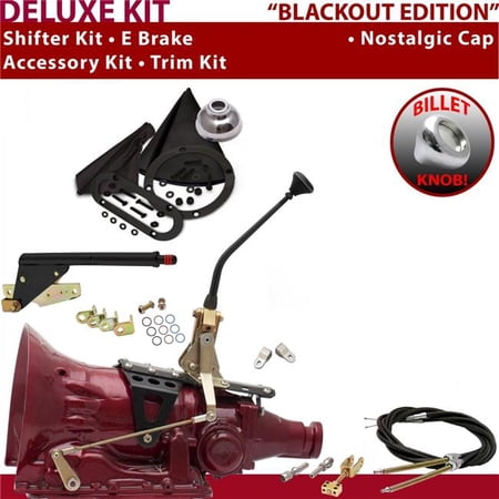 American Shifter PG Shifter Kit Black 10 in. E Brake Cable Clevis Trim Kit for F0027