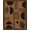 Brown, Pattern 2, variant on ODIKA 8'x10' Washable Area Rug Non-Shedding, Easy Care, Warm Earth Tones Geometric Design Art Inspired with Bold Lines for King Size Bedroom Under Bed, Master Suite