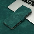 thumbnail image 5 of Feishell for iPhone 14 Pro Wallet Case,Stylish 360 Protection Anti-Scratch Synthetic Leather Soft TPU Shockproof Flexible Magnetic RFID Flip Kickstand Card Slots with Wrist Strap Cover.Green, 5 of 9