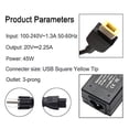 thumbnail image 1 of Adaptador de CA Cargador ROLADA 20V 2.25A 45W para portátil Lenovo ADLX45NLC3A ADLX45NCC3A ADLX45NDC3A ADLX45NCC2A ADLX45NLC2A 0B47030 0C19880 36200245 45N0289 45N0290, 1 of 2