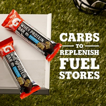 Gatorade Whey Protein Recover Bars, Cookies and Cream, 12 Count