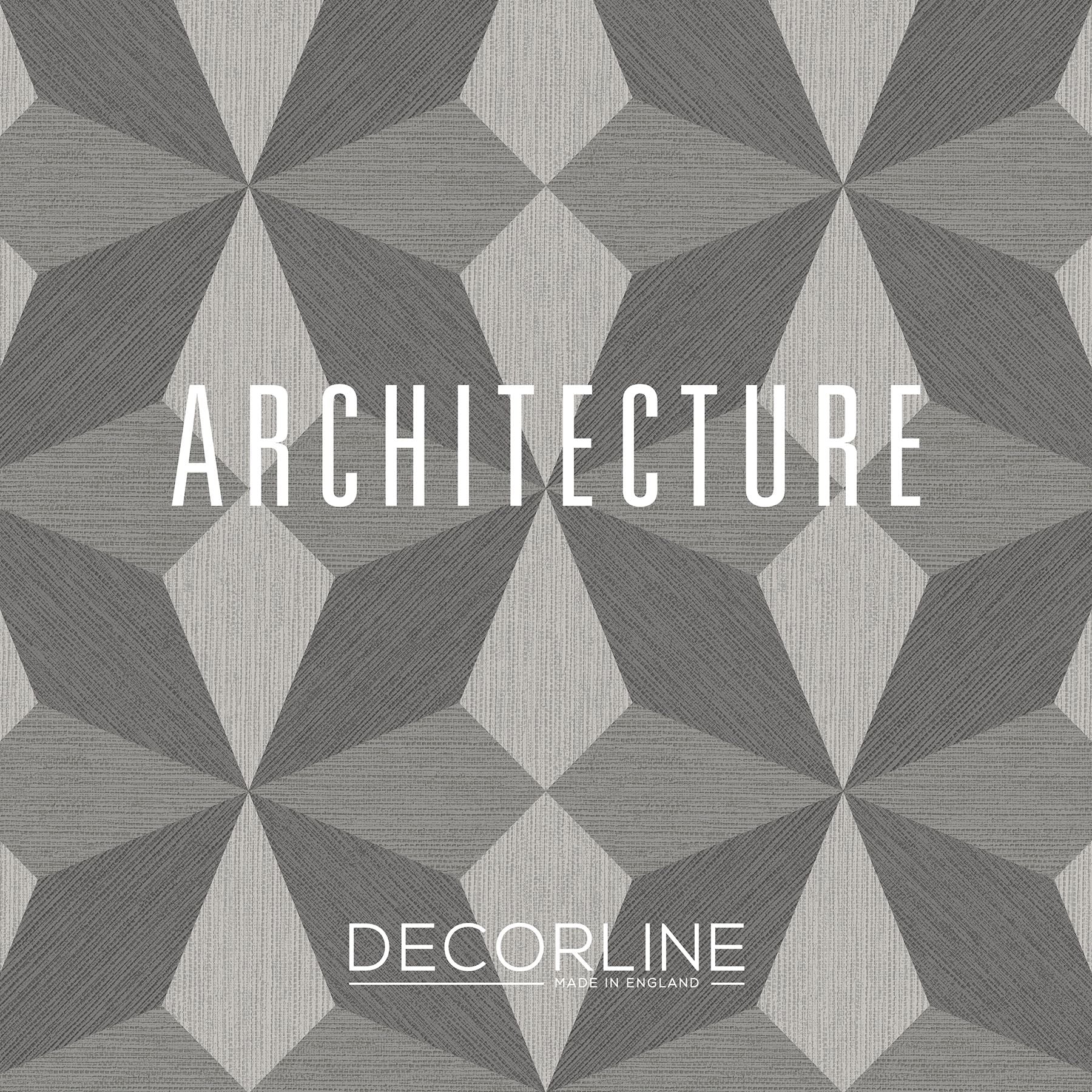 Decorline Coty Stone Geometric Patchwork Wallpaper