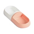 thumbnail image 4 of dobles para gatos, cuenco de alimentación para gatos separado, cuenco desmontable para mascotas para perros pequeños blanco y rosa Yuyangstore Tazón elevado para gatos, 4 of 8