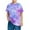 Multicolor5, variant on Maean 3-10T Kids Short Sleeve Shirts Cotton Crew Neck Summer Trendy Tie Dye Printed Loose Tshirts