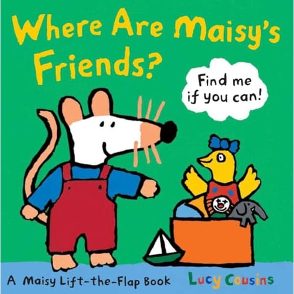 Pre-Owned Where Are Maisy's Friends?: A Maisy Lift-the-Flap Book (A Hide-and-Seek with Maisy the Mouse - Interactive Board Book for Toddlers and Kids Ages 2-5)