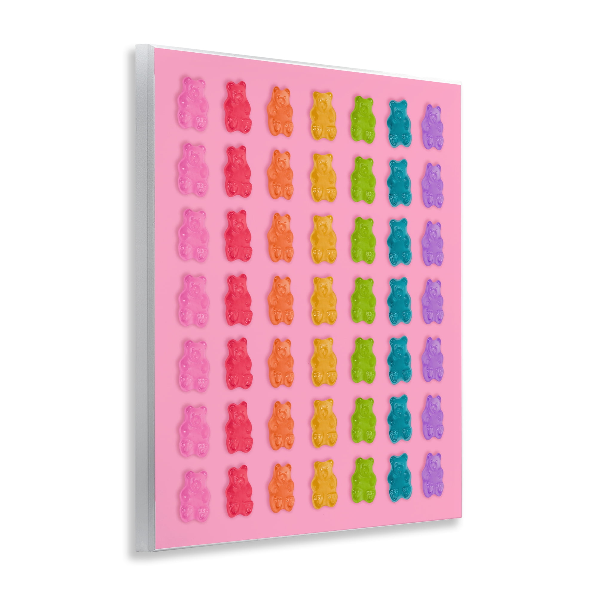 Stupell Industries Rainbow Bears in Stripes Wall Plaque Art, design by LISH Creative