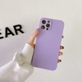 thumbnail image 1 of Funda de silicona suave a prueba de golpes para iPhone, carcasa trasera de Color sólido para iPhone 14, 13, 11, 12 Pro Max, XS, X, XR, Mini, 7, 8 Plus, SE 2022, 1 of 4