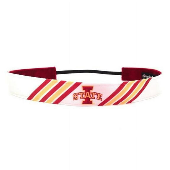 One Up Bands 1441 NCAA Iowa State Stripes Headband - Pack of 2