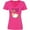 Hot Pink, variant on Inktastic I'm a Guinea Big Deal with Cute Guinea Pig Women's V-Neck T-Shirt