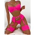 thumbnail image 1 of Lencería sexy Conjunto de ropa interior de mujer Conjunto de lencería erótica de encaje sexy Conjunto de ropa interior femenina Sujetador de encaje Bragas Ropa interior Mujer Tan Jianjun unisex, 1 of 2