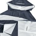 thumbnail image 4 of Dog Raincoat Reflective Waterproof Hooded Pet Raincoat Dog Rain Jacket for Large Dogs, 4 of 9