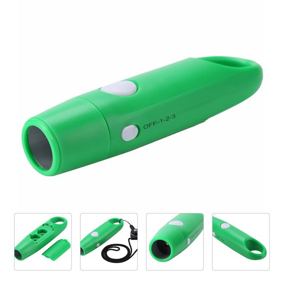 OULII 1Set Electronic Whistle Green for Outdoor Activities Hiking Fishing Camping Sports Events Portable Whistle