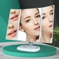 SUGIFT Makeup Mirror Vanity Mirror with 22 LED Lights, 1x 2X 3X 10X