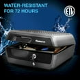 thumbnail image 3 of SentrySafe CHW30200 Fire and Water-Resistant Box Safe with Key Lock 0.36 cu. ft., 3 of 5