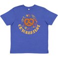 thumbnail image 3 of Inktastic Oktoberfest Fall Festival Pretzel Youth T-Shirt, 3 of 5