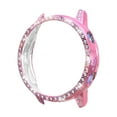 thumbnail image 2 of HEVIRGO 1PC Smartwatch Cases Fashion Rhinestone Watch Screen Protector PC Shockproof Watch Face Covers Full Coverage Watch Cases Compatible with Galaxy Watch Active, 2 of 10