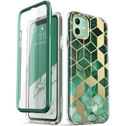 Kartokner Series Case for iPhone 11 (2019 Release), Slim Full-Body Stylish Protective Case with Built-in Screen Protector, Prasio, 6.1''