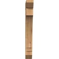 thumbnail image 2 of Ekena Millwork 3 1/2"W x 18"D x 30"H Imperial Slat Smooth Bracket, Western Red Cedar, 2 of 4