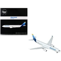 Airbus A330-300 Commercial Aircraft "Discover Airlines" (D-AIKK) White with Blue Tail "Gemini 200" Series 1/200 Diecast Model Airplane by GeminiJets