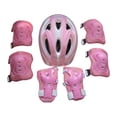 thumbnail image 1 of harper 7-Piece Motorcycle Helmet Set: Lightweight Construction, Breathable Design, Soft pink, 1 of 10