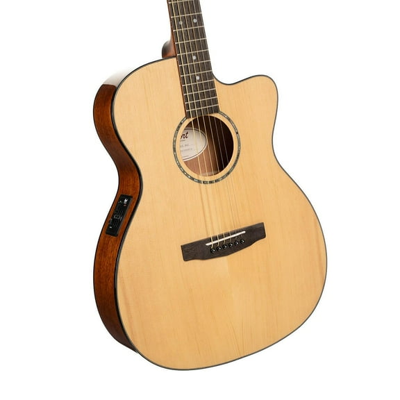 Cort L60CE Orchestra Cutaway Acoustic-Electric Guitar - Natural