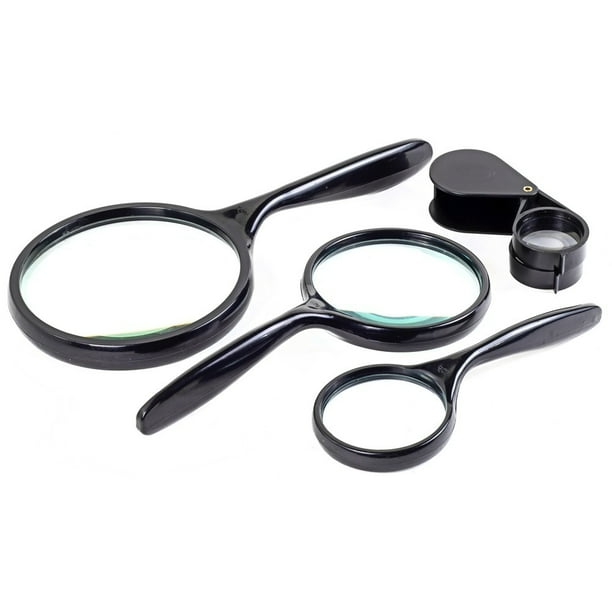 Tradespro 4 Piece Magnifying Glass Set 837376