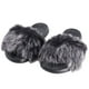 thumbnail image 4 of 1 par de pantuflas Pantuflas de interior suaves de invierno para mujeres, niñas, damas, tamaño 7.5US, 5UK, 38.5EU, 9.6285Inch (Negro), 4 of 4
