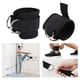 thumbnail image 4 of Correas para los tobillos, puntadas dobles, material de tela, muñequeras acolchadas para los tobillos, comodidad suave, ajustables para acondicionamiento físico, extensiones de piernas, 4 of 5