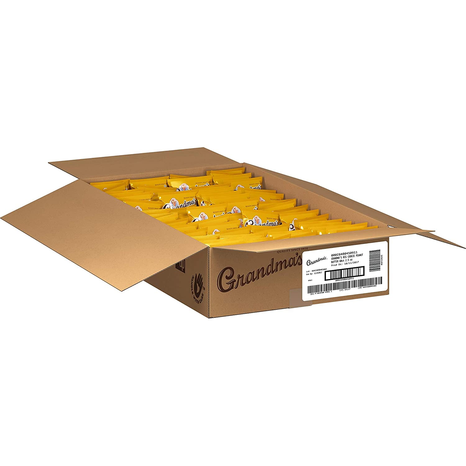 Grandma's Peanut Butter Cookies, 2.5 Ounce (Pack of 60)