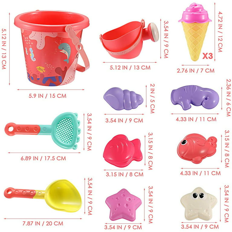 5 Pcs/lot Cute Ice Cream Cone Scoop Sets Beach Toys Sand Toy For Kids  Children Educational Montessori Summer Play Set Game Gift - Realistic  Reborn Dolls for Sale