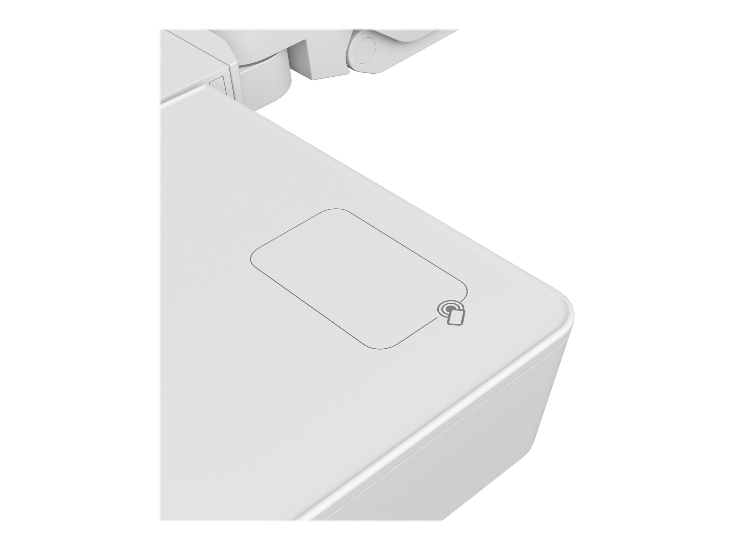 Ergotron CareFit Mounting Arm for Keyboard, Monitor, LCD Monitor - White