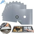 thumbnail image 2 of 4 Pcs Gas Stove Protectors Cooker Cover Liner Clean Mat Pads Gas Stove Stovetop Protector Home Kitchen Cookware Accessories, 2 of 5