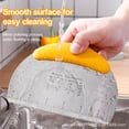 thumbnail image 3 of HomeLife Dough Cutter Stainless Steel Bench Scraper Double-scale Design Non-Slip Handle Dough Cutter Tool for Home, 3 of 13