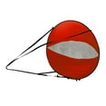 thumbnail image 3 of Downwind Wind Sail Kayak Wind Sail Se despliega rápidamente Paddle Board 42 "Fácil configuración portátil para surf Tandems Expedition Boats rojo shamjiam Vela en Kayak, 3 of 8