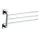 thumbnail image 5 of Organizador de toallas de baño Sunnimix estante de toallas montado en la pared Duradero 2 piezas, 5 of 7
