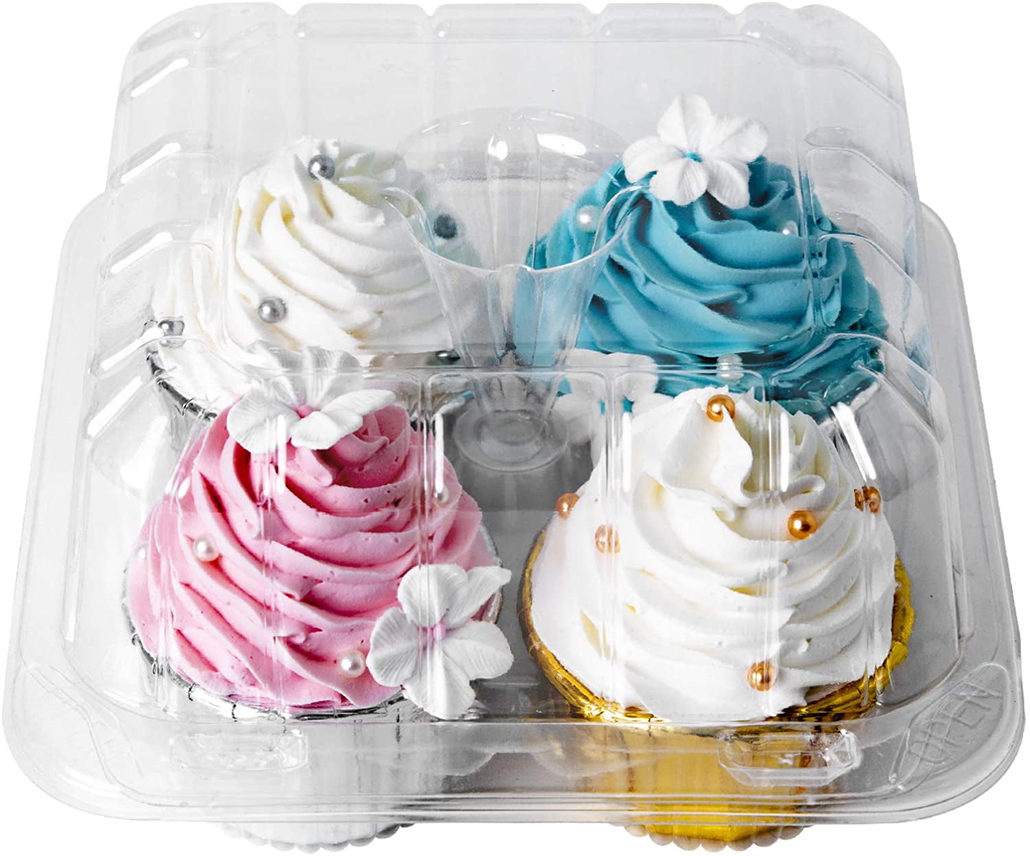 25pcs Baking Boxes Eco-Friendly Cupcake Boxes Storage Boexes Containers for Cake 