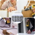 thumbnail image 4 of HLONK 800pcs M2 Cross Drive Flat Head Self Assorted Stainless Steel Screws Set  Tapping Screws Woodworking Fastener with Box for Homemade  Repair  Woodwork Indoor Outdoor, 4 of 7