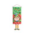 thumbnail image 1 of Amzcrzy Decoración navideña,Árbol de Navidad,Luces navideñas Letrero navideño colgante para puerta, decoración de 43 x 16 pulgadas, adorno de pared con personaje caprichoso para puerta principal, por, 1 of 6