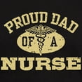 thumbnail image 3 of CafePress - Proud Dad Of A Nurse Dark T Shirt - Men's Classic Graphic Cotton T-Shirt, 3 of 4