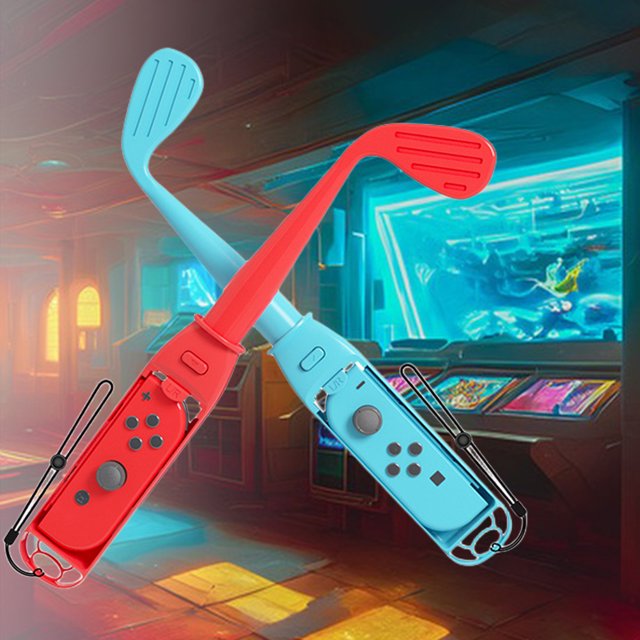 Juego De Raqueta De Tenis Parte del juego somatosensorial 18 en 1 con 2 muñequeras para Switch OLED Sports Set