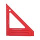 thumbnail image 1 of Regla triangular para carpintería, herramienta de medición del sistema británico de aleación de aluminio para carpintero, medición de ángulo de 45 grados/90 grados(6 pulgadas), 1 of 14