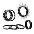 thumbnail image 1 of 14T Single Speed Flywheel Adapter Set Cog Fixed Gear for Component black, 1 of 8