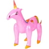 Rhode Island Novelty 36" Pink Inflatable Unicorn Fairy Tail Fantasy Party Decoration