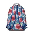 thumbnail image 3 of "Sunflower & Wildflower Backpack - Stylish School Bag for Women, Durable, Water-Resistant, Spacious, Laptop Pocket, Trendy Floral Print", 3 of 6