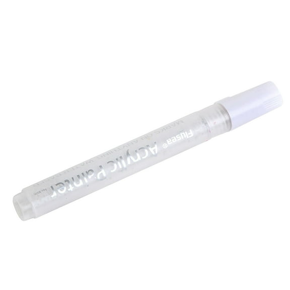 12 Colors, 1 Pen, 1 Acrylic Marker, 1 White Pen, 1 Pen 1PC Acrylic Odorless Pen Water-Based Paint Pen 12 Colors Acrylic Markers Writing Width 0.7m(3ml),Clearance Sale