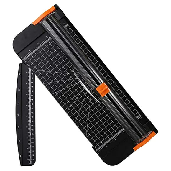 AQITTI Paper Cutter, Paper Trimmer With Safety Guard, 16" Cut Length Paper Slicer Paper Cutting Board,Guillotine Paper Cutters and Trimmers for Cardstock Cardboard Vinyl